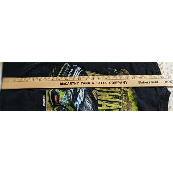 Carl Edwards 99 Roush Fenway Racing Black NASCAR T-shirt Medium Chase Authentics - Picture 6 of 6